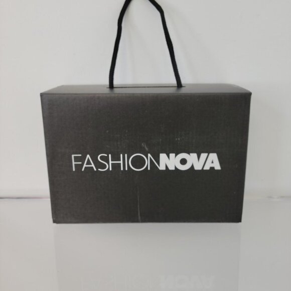 Fashion  Nova Clear Heel Diamante Mules - Picture 10 of 10